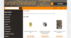 Desktop Screenshot of kempergbr.de